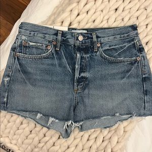 NWT! AGOLDE Parker Vintage Cut Off Shorts